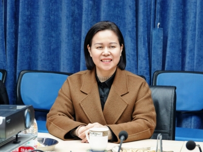 海宁市市长许红莲一行莅临JDB电子科技走访调研